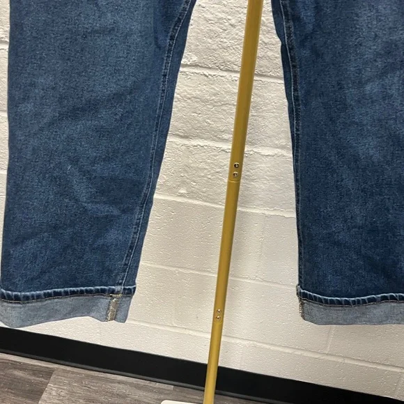 Michael Kors Dark Blue Relaxed Jeans - Picture 3 of 3